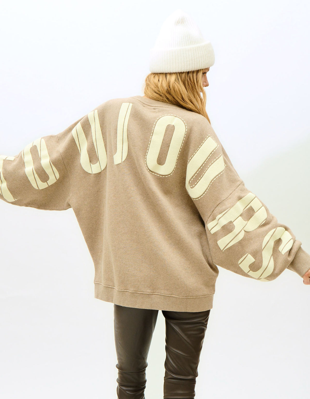 Sweater Rue de Copin Toujours | Walnut Melange