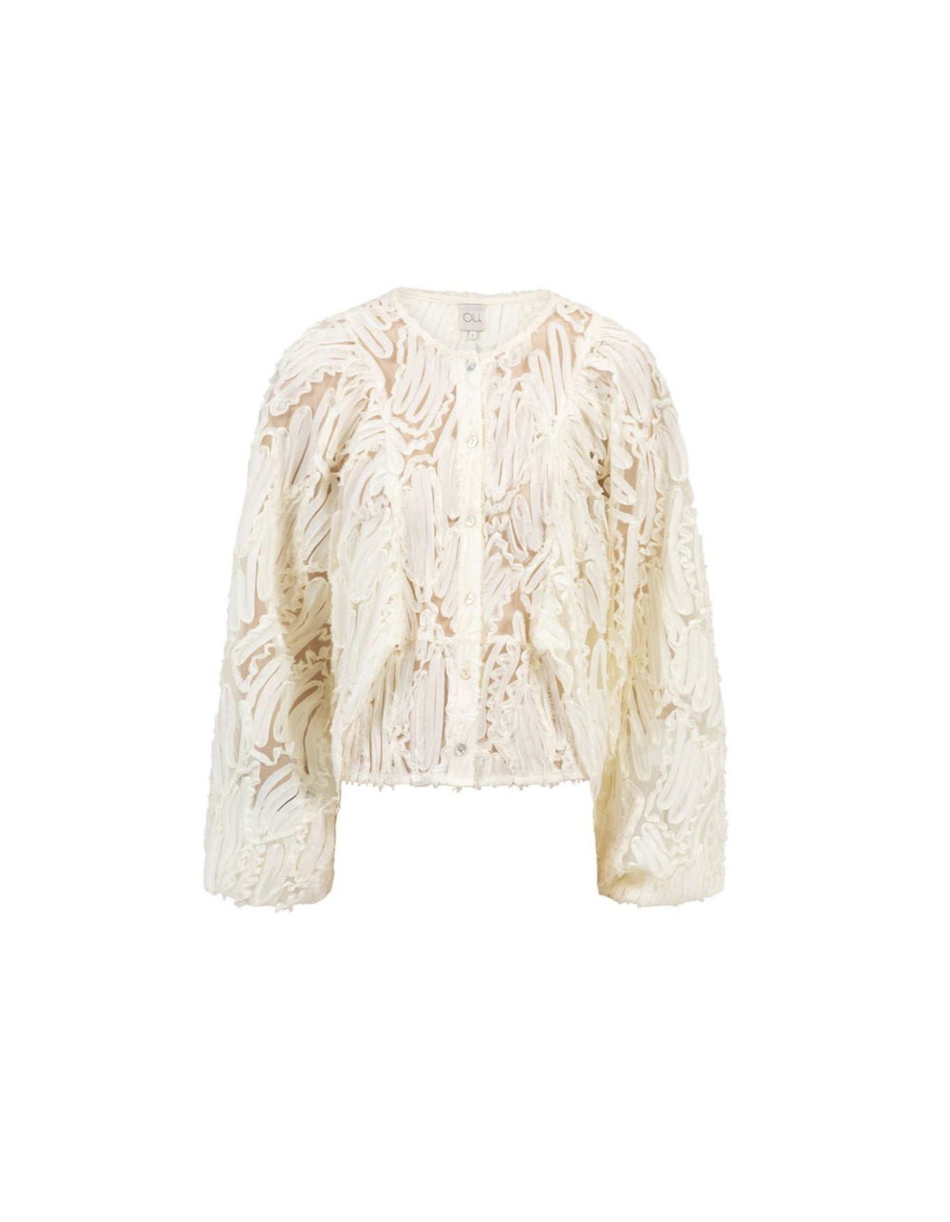 Blouse Perlee | Blanche