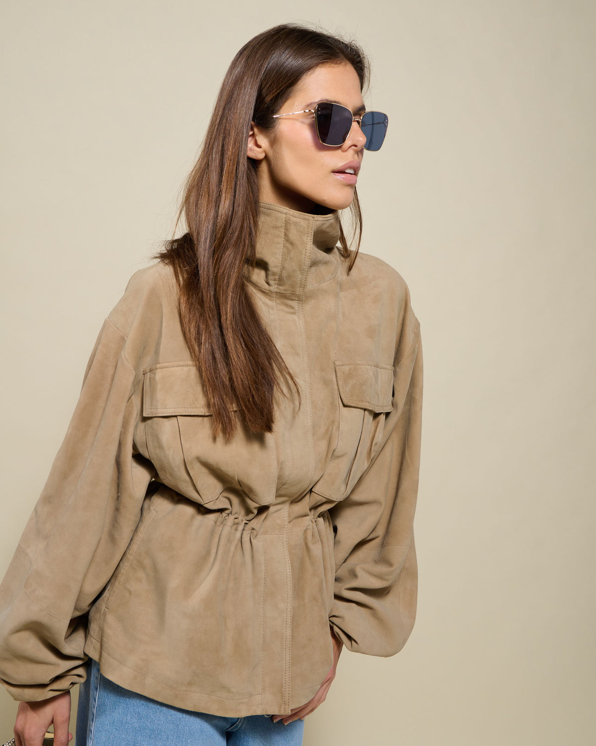 Jacket La Rose | Silver Mink