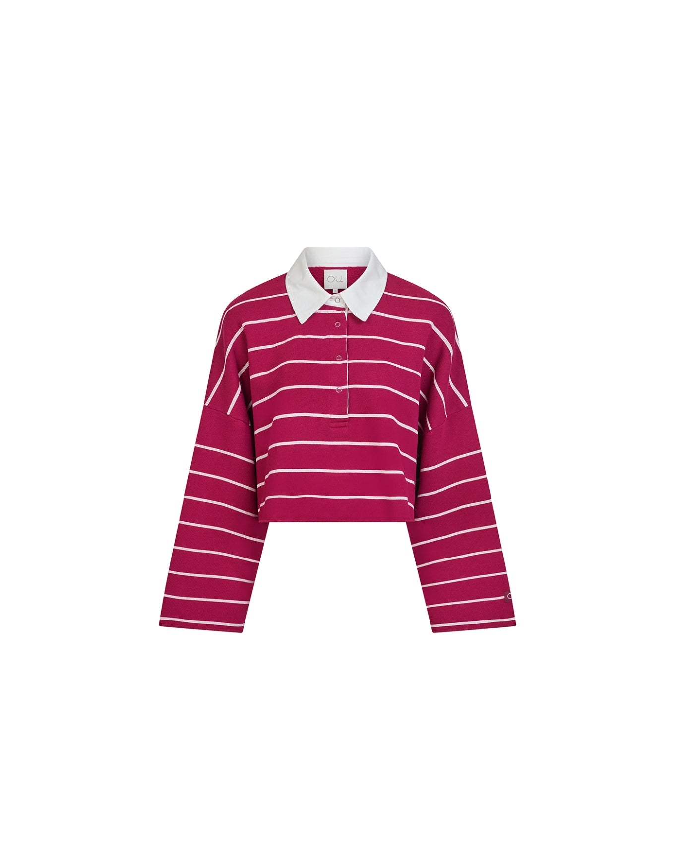 Sweater Polo Retouche | Beet Blush