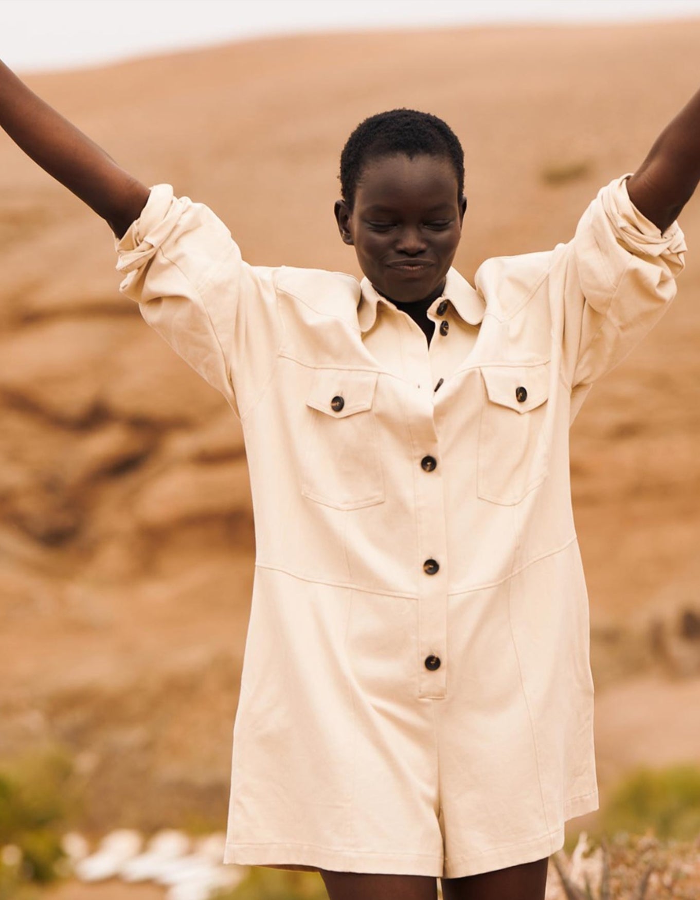 Playsuit Scout | Creme