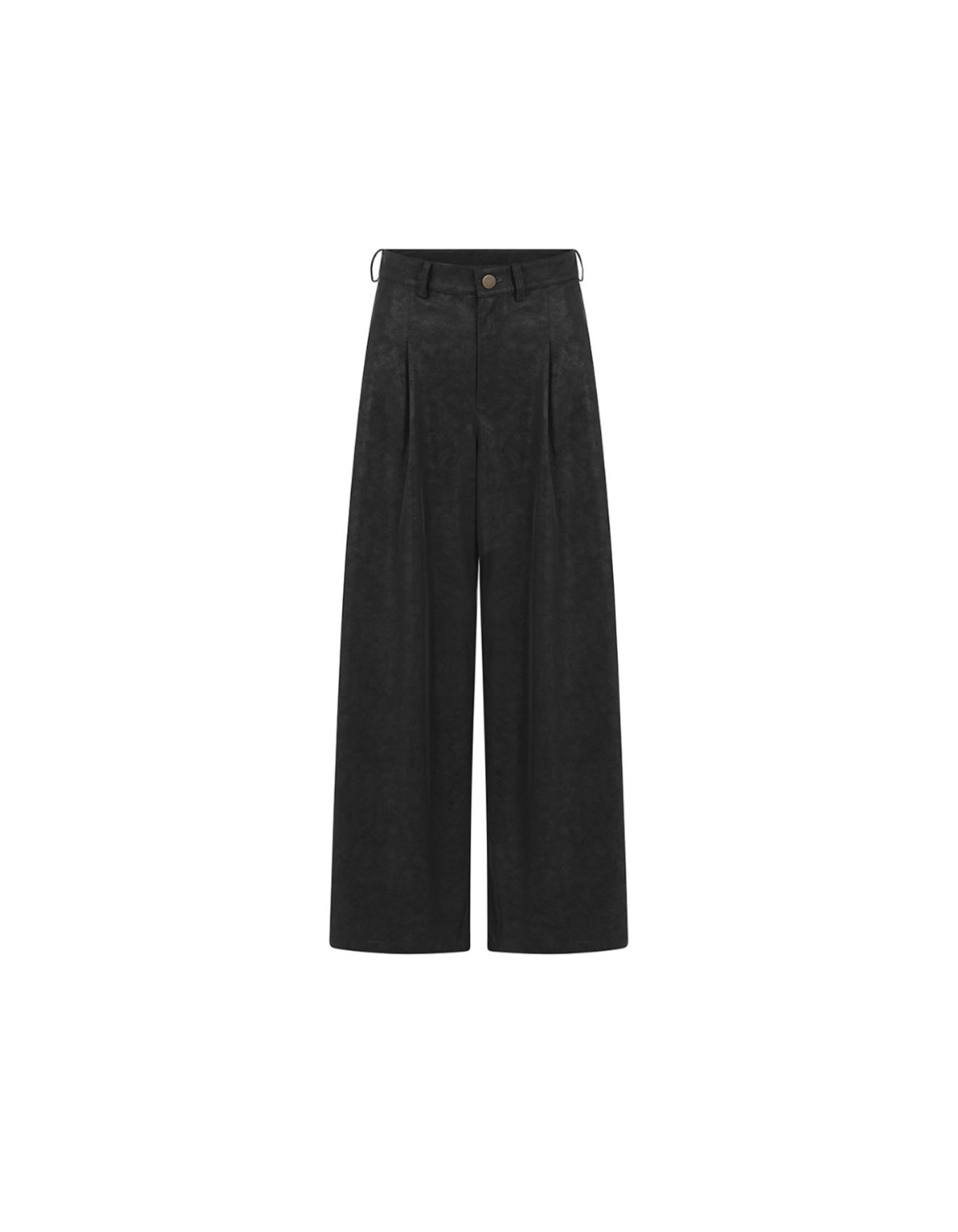 Pants Montrouge Vegan Suede | Noir