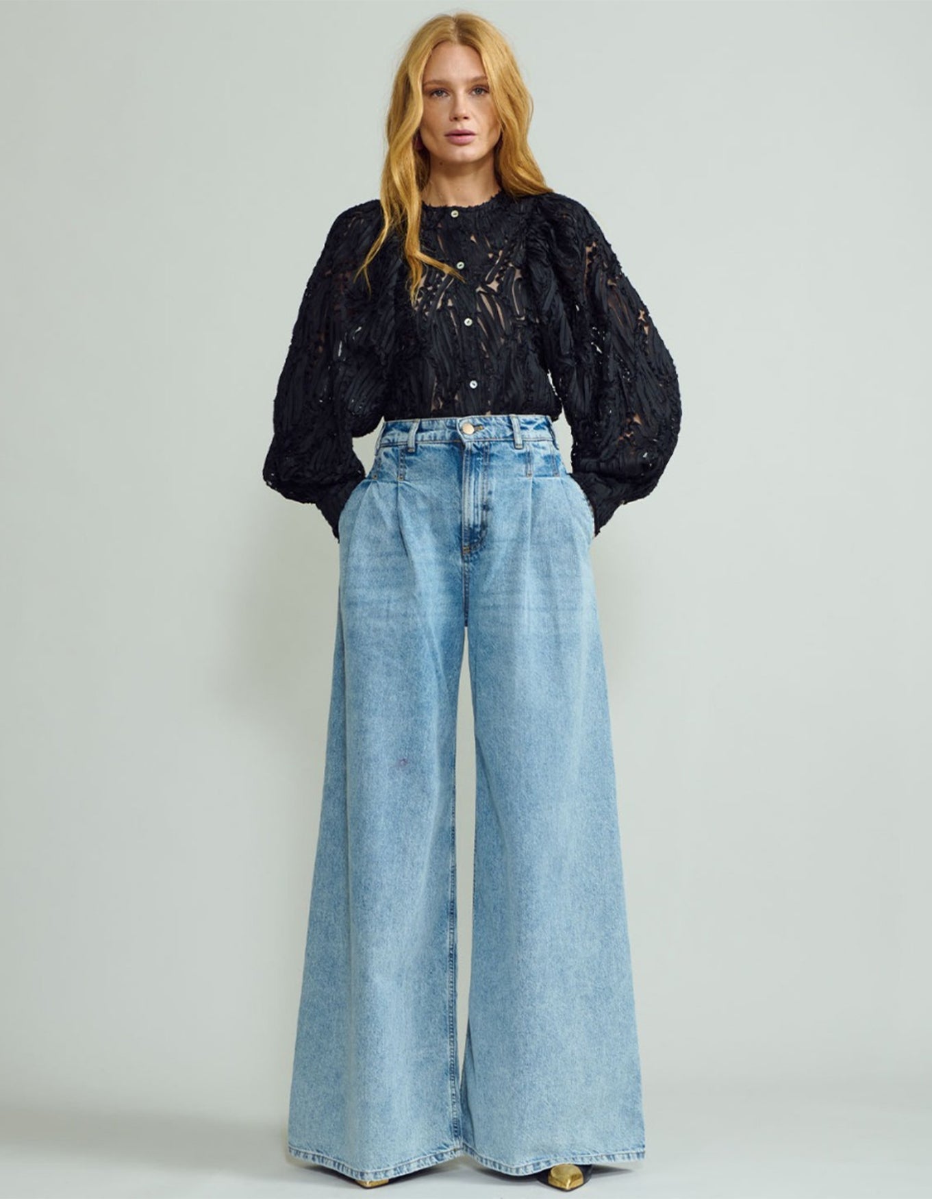 Blouse Perlee | Noir
