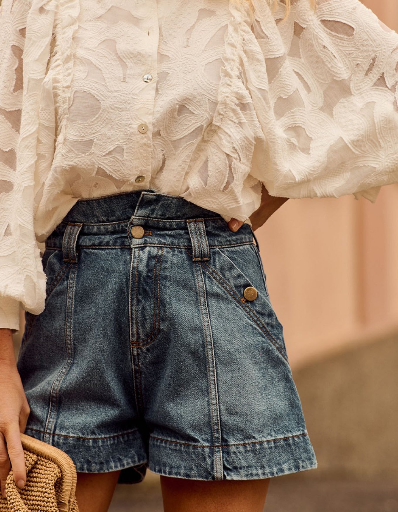 Short Voltaire | Blue