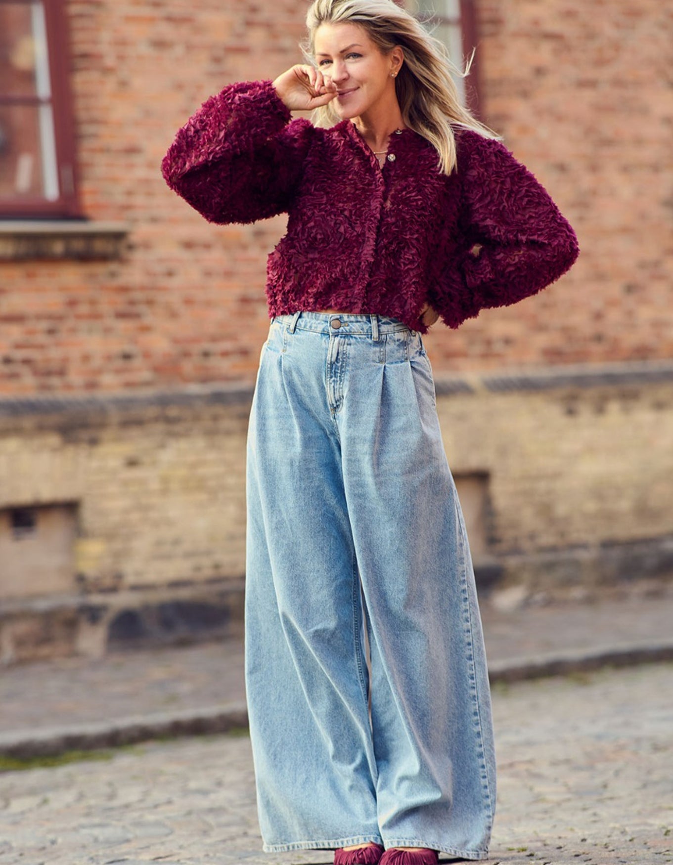 Top Opaline | Purple