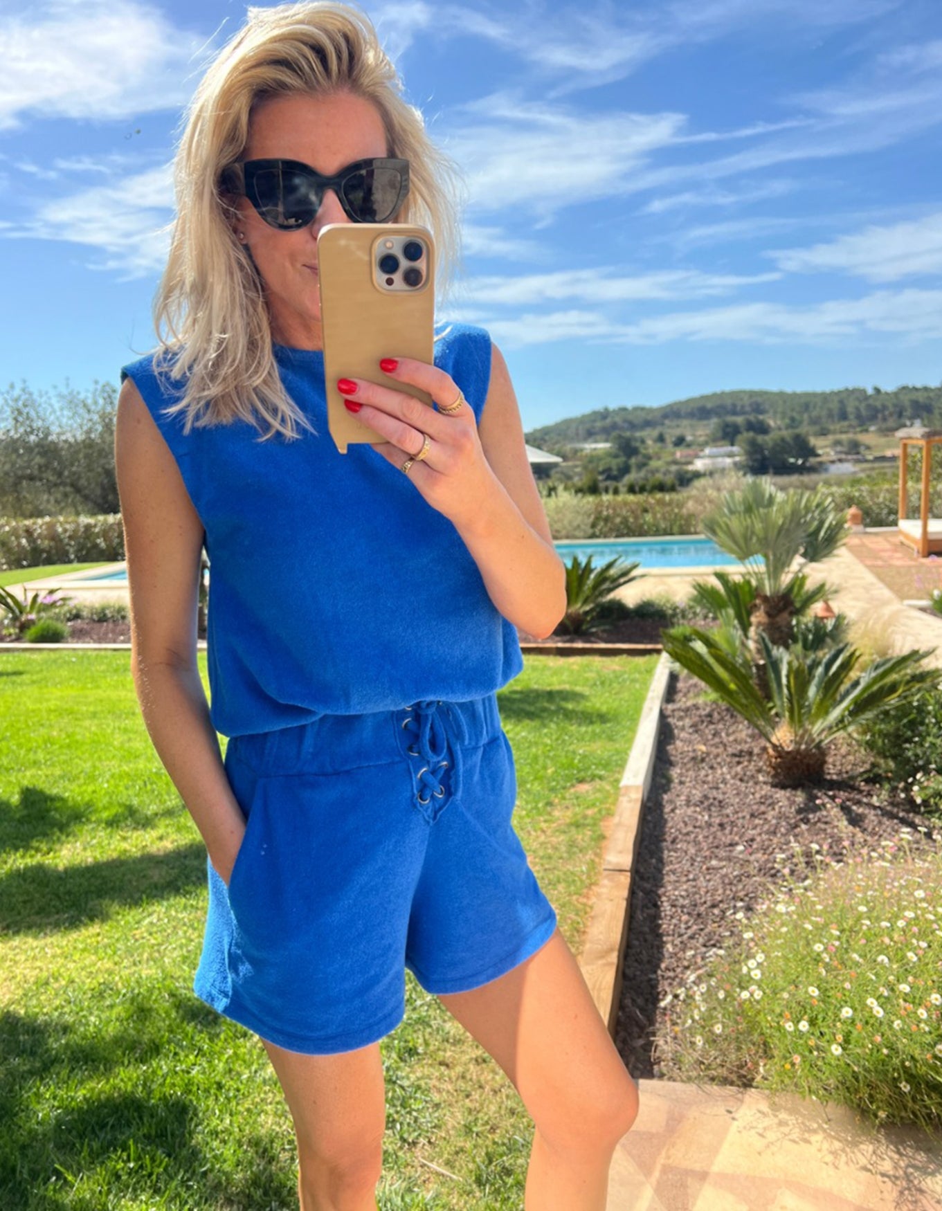 Short Dune | Blue